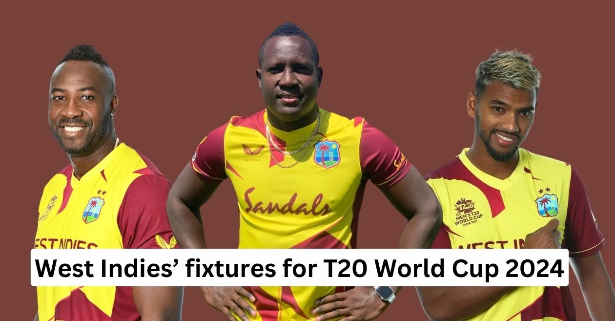 Here are West Indies’ complete fixtures for T20 World Cup 2024