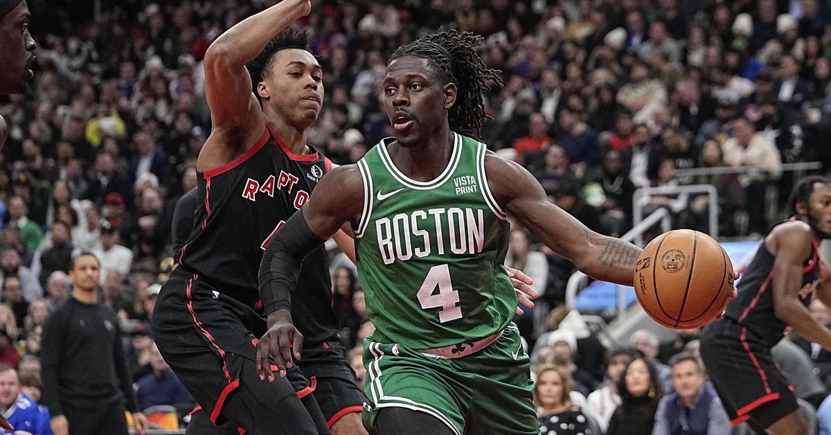 No Jaylen Brown, no problem: Celtics escape Toronto with 105-96 win over Raptors