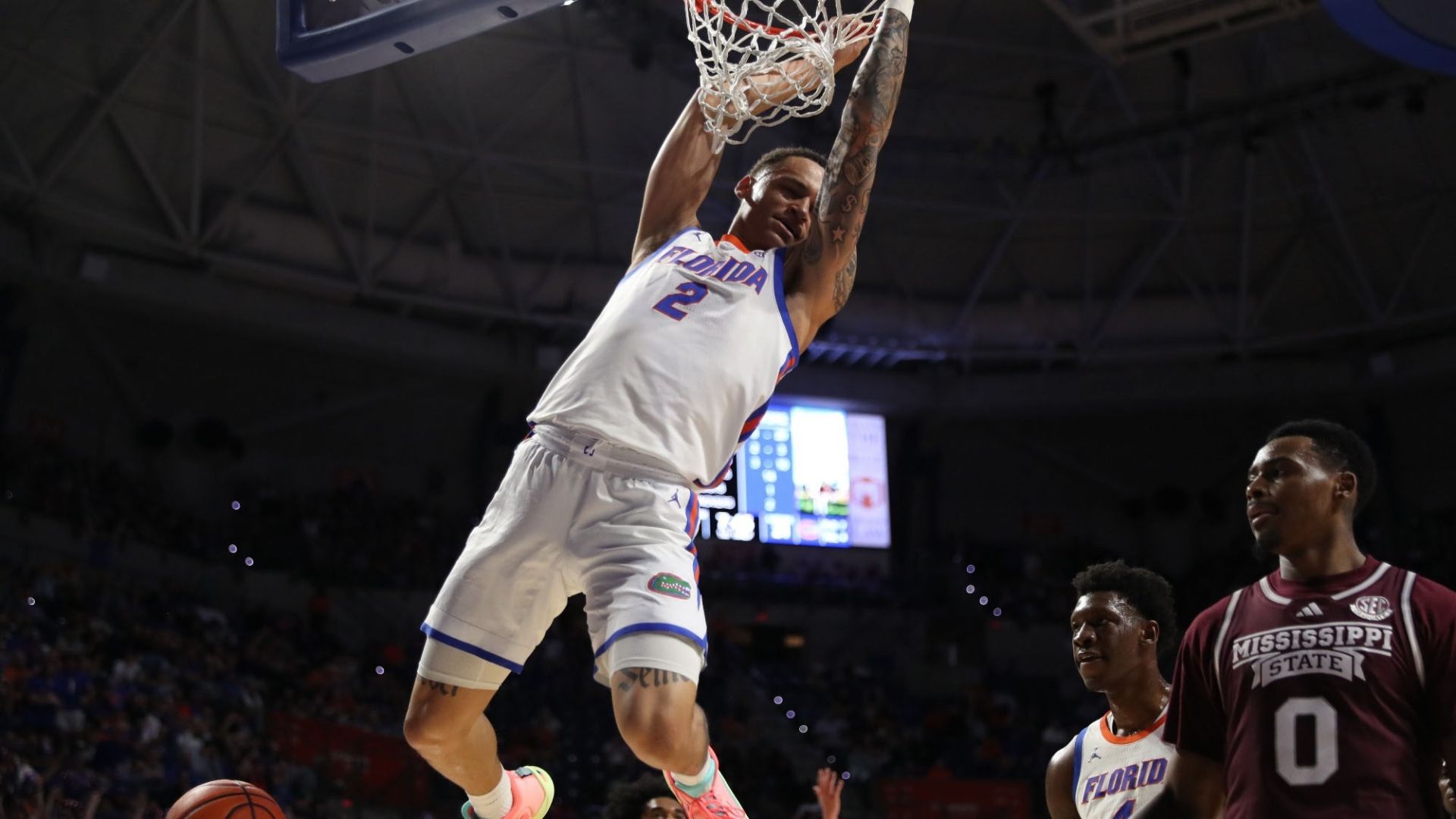 Richard powers Florida past Mississippi State