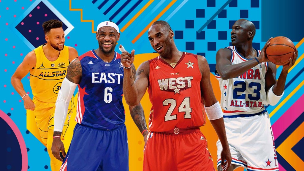 LOOK: NBA All-Star uniforms through the years