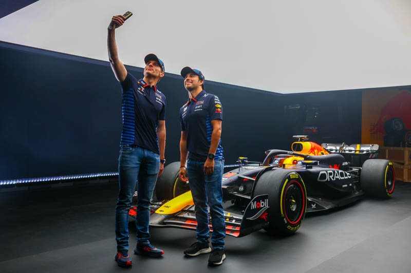 “Controlled aggressiveness,” says Verstappen of RB20