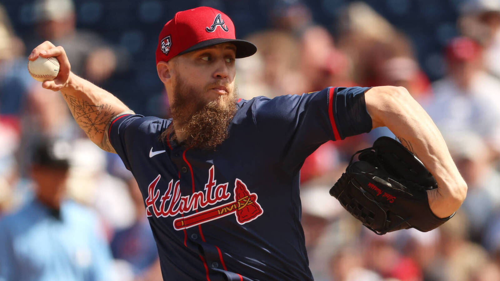 Braves reliever’s unhittable’ pitch makes huge first impression