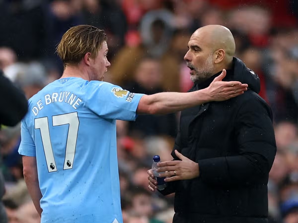 Pep Guardiola reveals the reason behind Kevin De Bruyne bust-up
