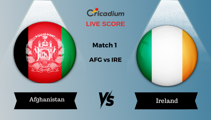 Afghanistan vs Ireland in UAE 2024, Match 1, Ball-by-Ball Commentary & Results