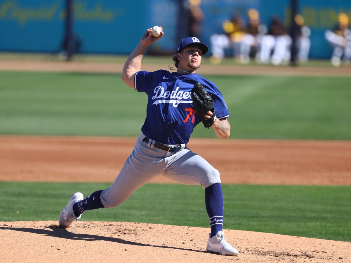Gavin Stone Worked to Add Velocity, Maintain Himself Better Throughout Season With Dodgers