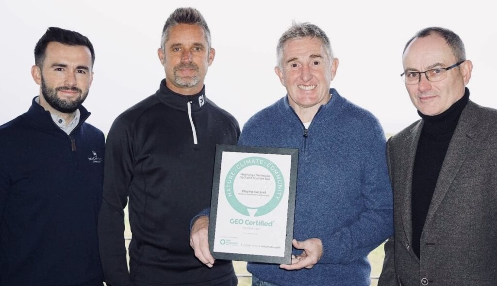 Golf Business News – Machynys achieves GEO Certified status