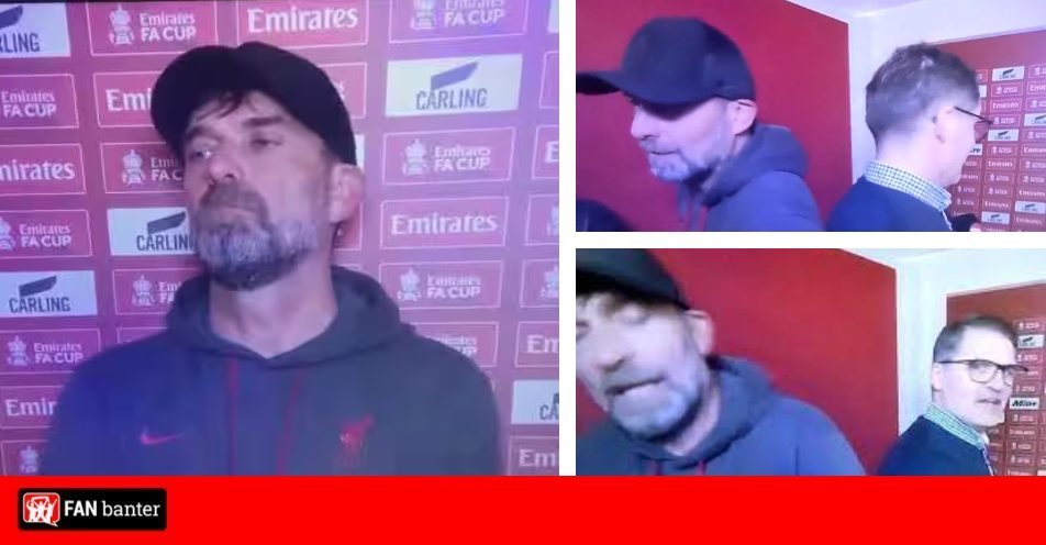 Jurgen Klopp storms out of interview after reporter’s ‘dumb question’ on defeat to Man Utd